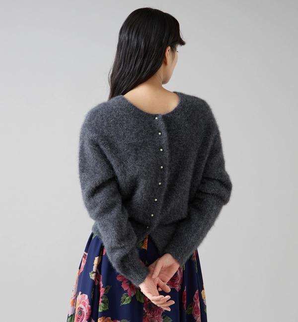 TIARA「FOXアルパカパールカーディガン」|カーディガン|