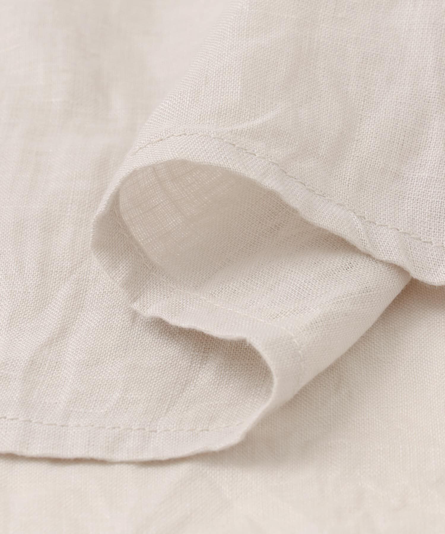 かぐれ「リネンスモックブラウス」|シャツ・ブラウス|