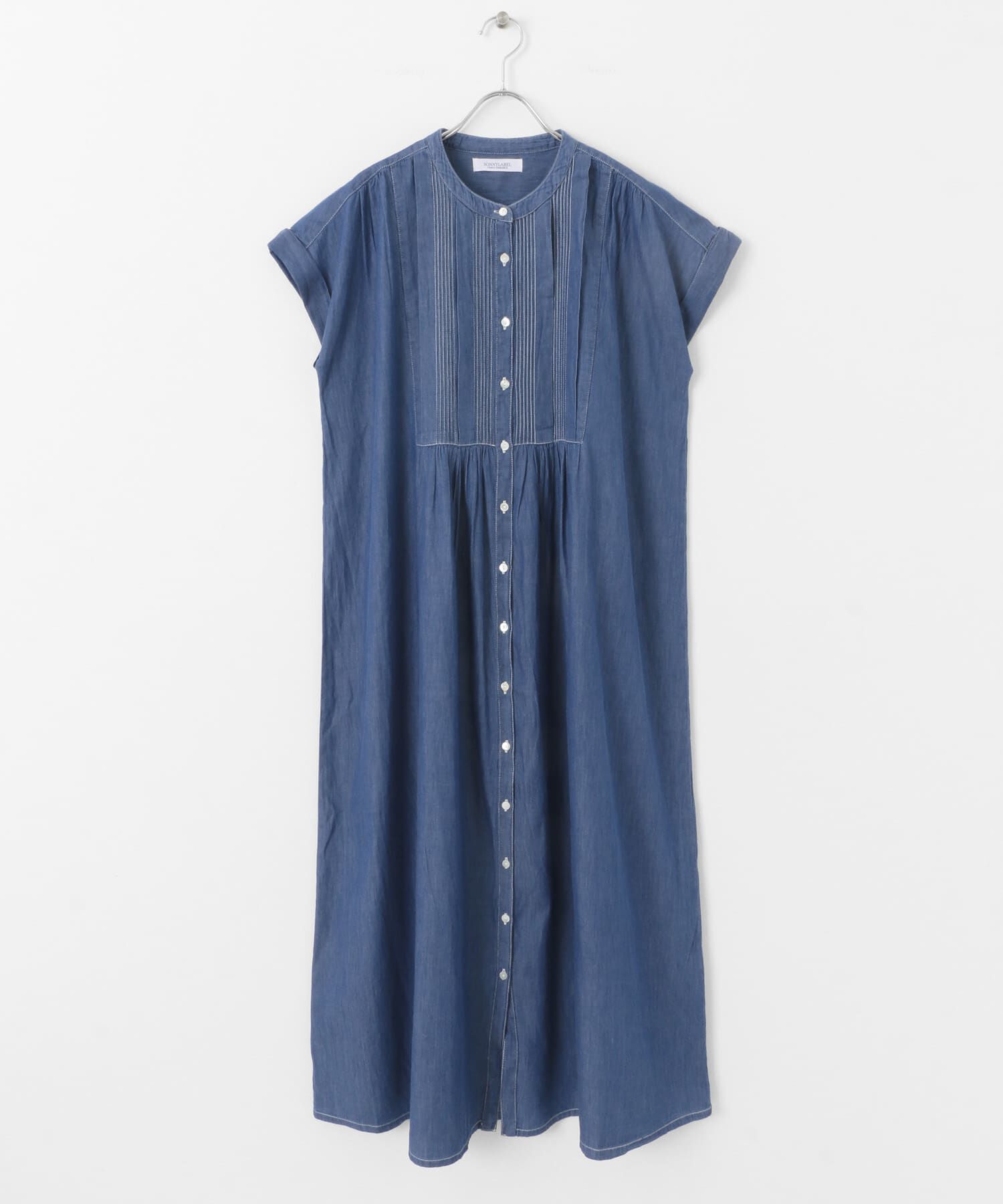 Sonny Label 「デニムピンタックヨークフレンチワンピース」|ワンピース|