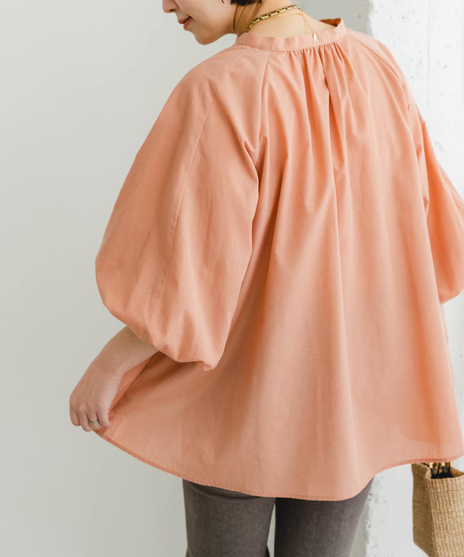 URBAN RESEARCH ROSSO「『UR TECH』F by ROSSO　イージーリネンボリュームブラウス」|シャツ・ブラウス|