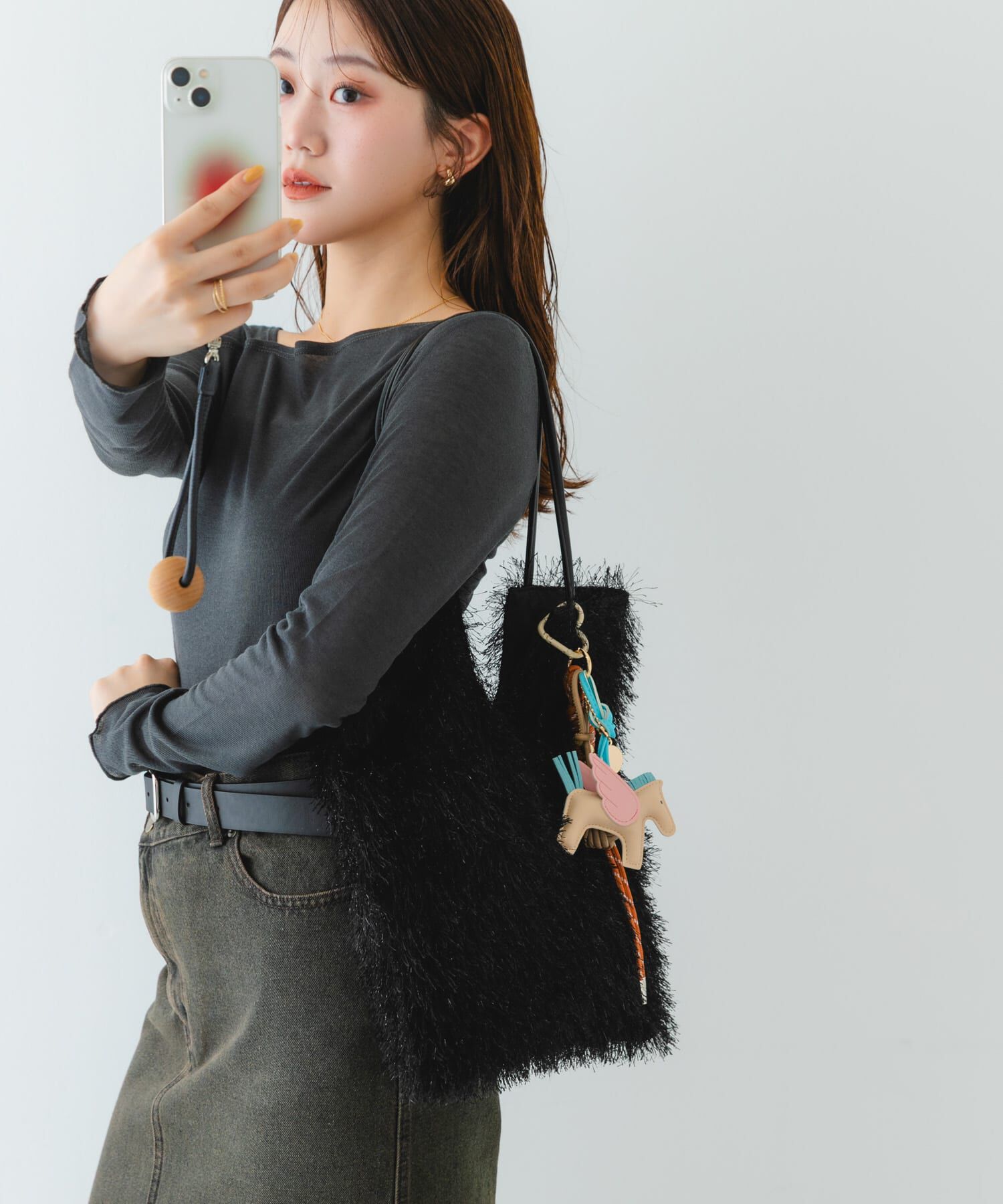 RODE SKO「ヘアリートートバッグ」|トートバッグ|