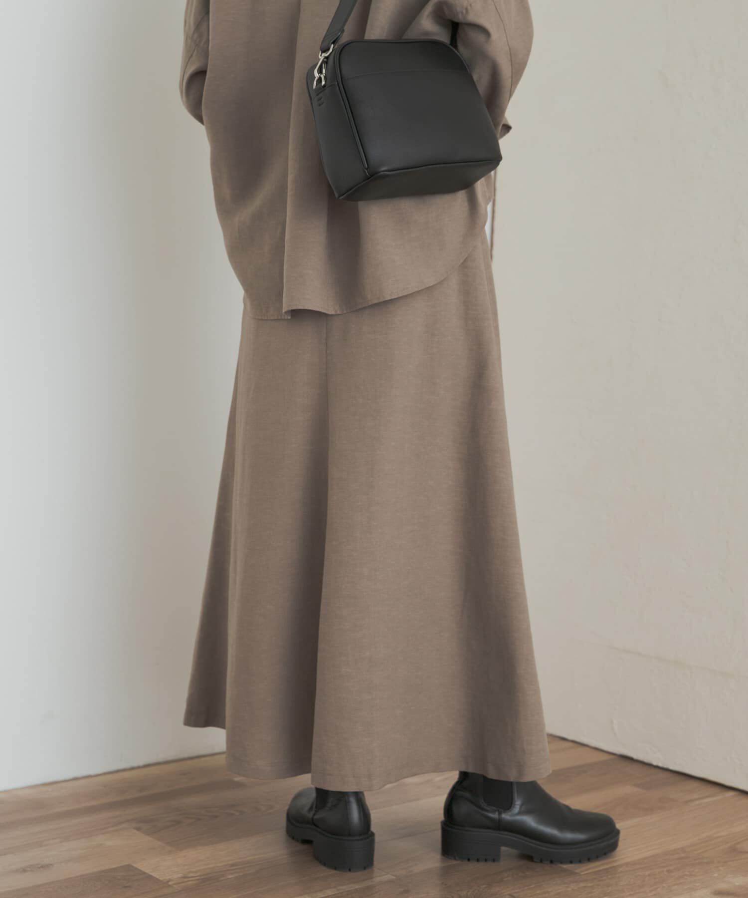 URBAN RESEARCH DOORS「『セットアップ対応』 フレアスカート」|スカート|