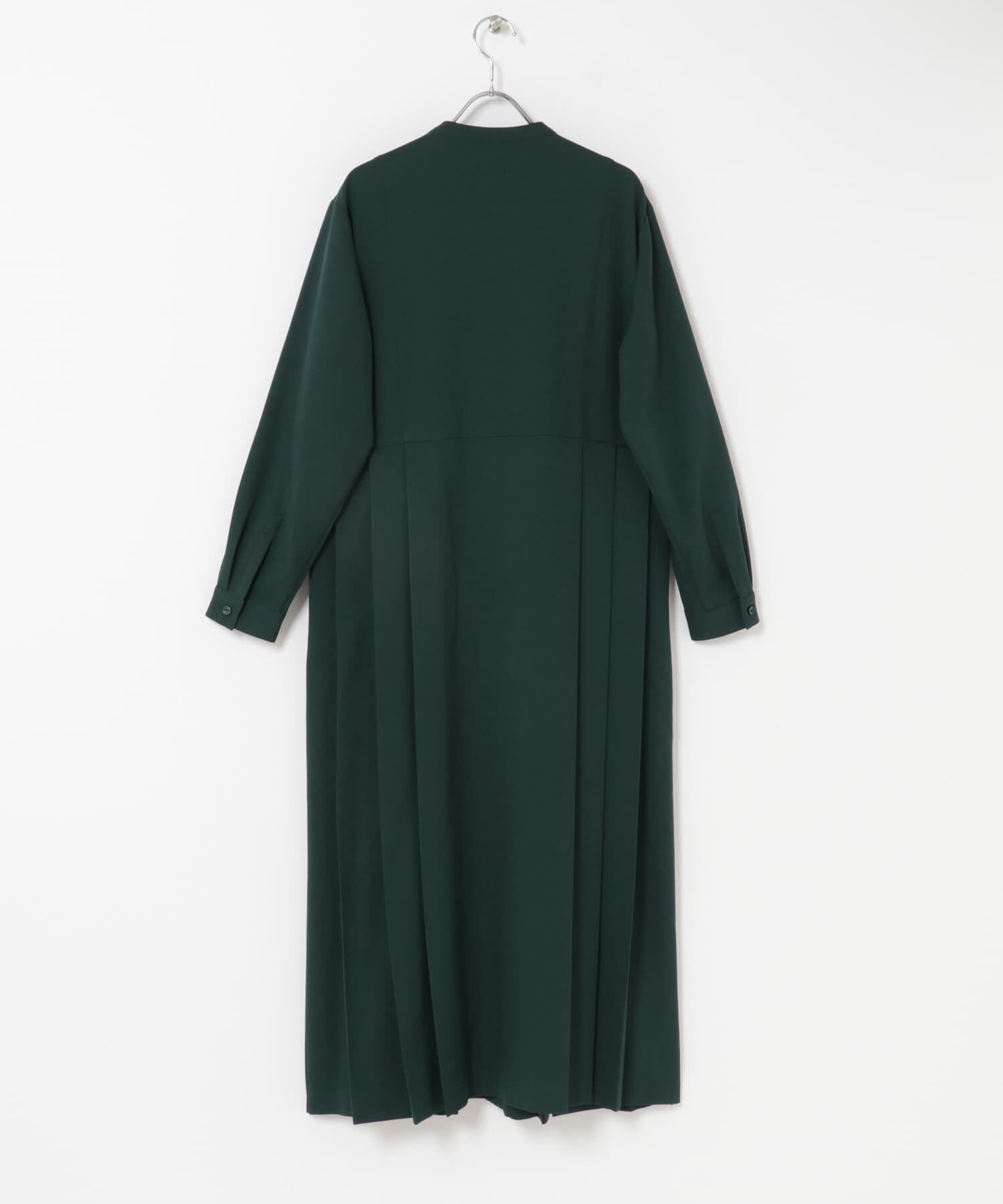 URBAN RESEARCH DOORS「『一部WEB限定カラー』『UR TECH SMOOTHLUXE』サイドプリーツ切替ワンピース」|ワンピース|