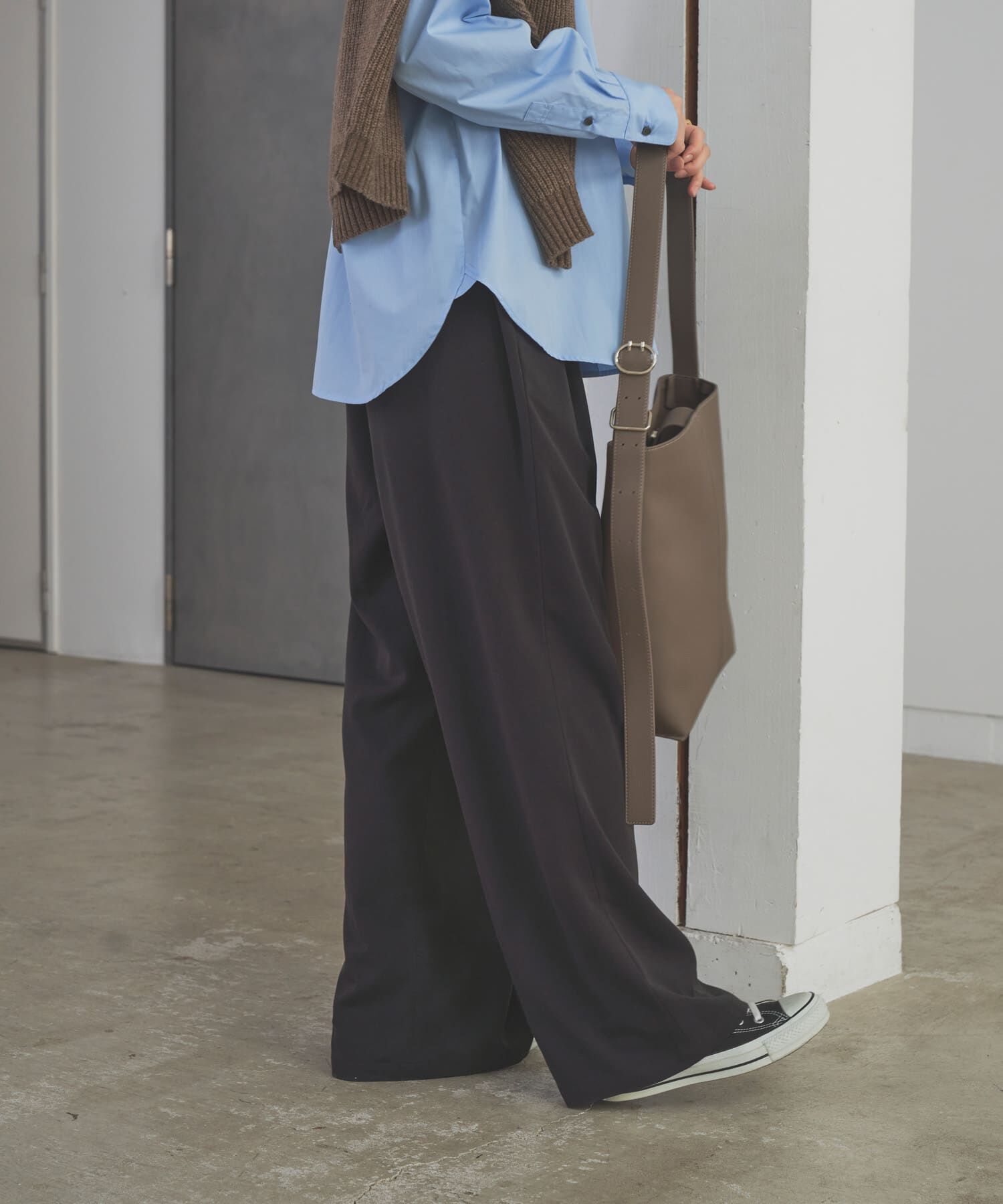 URBAN RESEARCH DOORS「『仁村紗和さん着用』『UR TECH』完声フロントタックイージーパンツ」|その他|