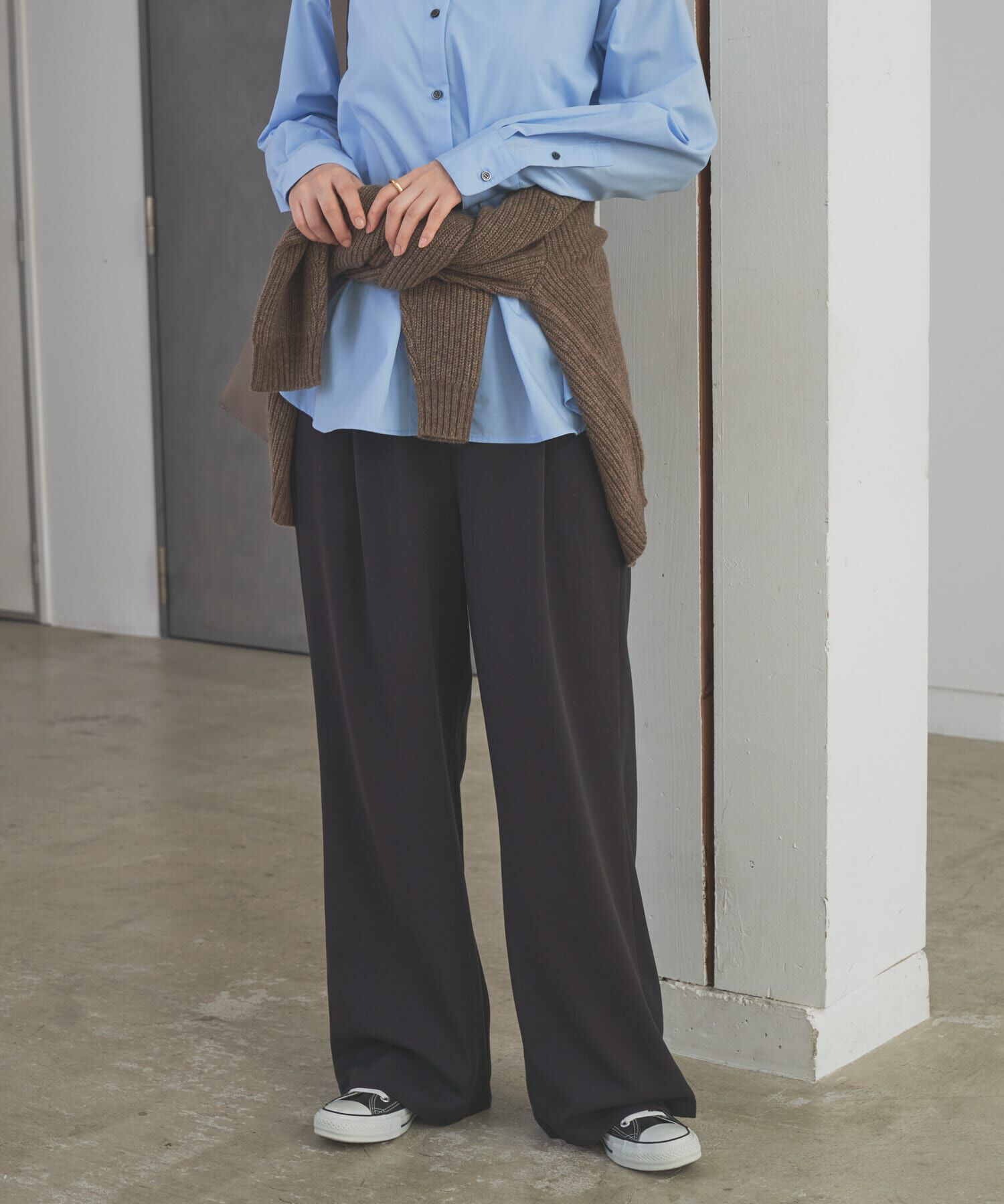 URBAN RESEARCH DOORS「『仁村紗和さん着用』『UR TECH』完声フロントタックイージーパンツ」|その他|