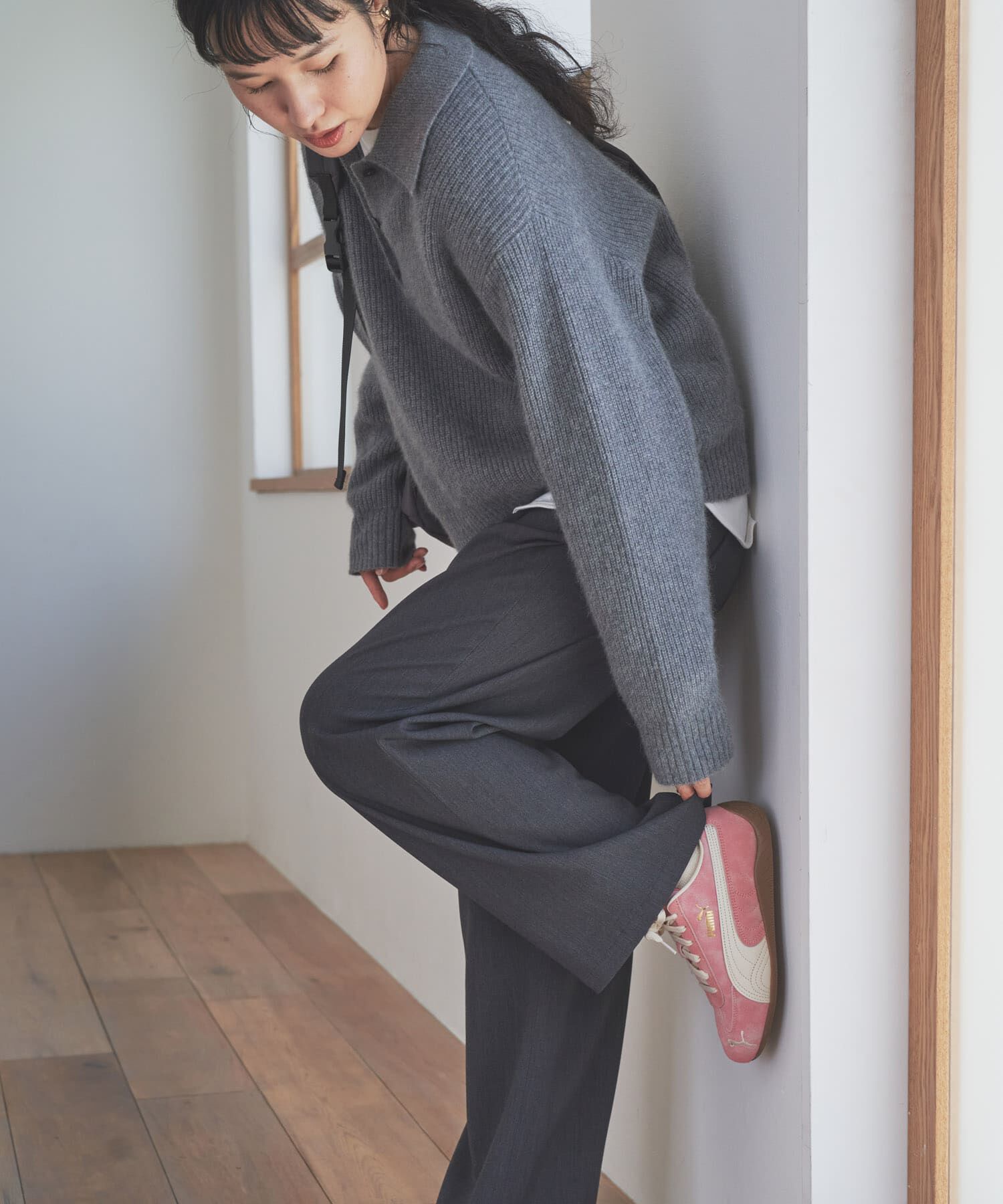 URBAN RESEARCH DOORS「『仁村紗和さん着用』『UR TECH』完声フロントタックイージーパンツ」|その他|