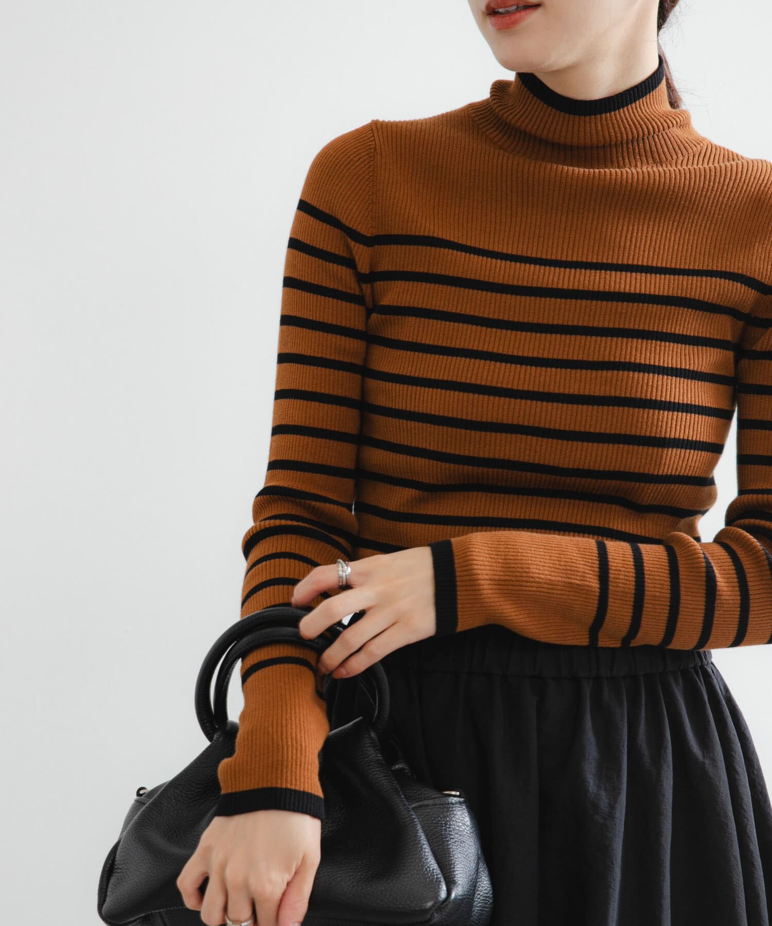 URBAN RESEARCH「『UR TECH』ハイネックリブニット」|ニット・セーター|