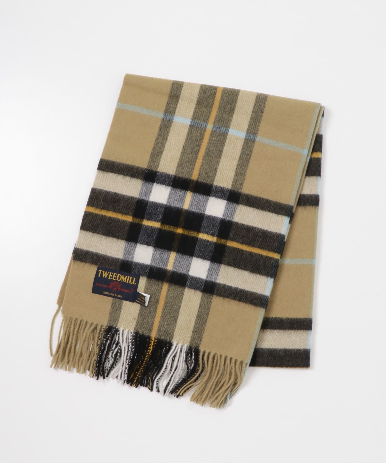 URBAN RESEARCH「TWEED MILL　Lambs wool stole」|マフラー|