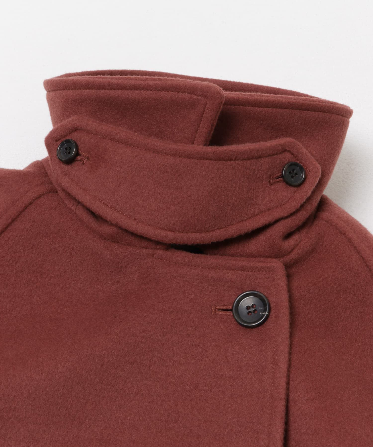 URBAN RESEARCH DOORS「『UR TECH』ミドル丈コート」|ノーカラーコート|