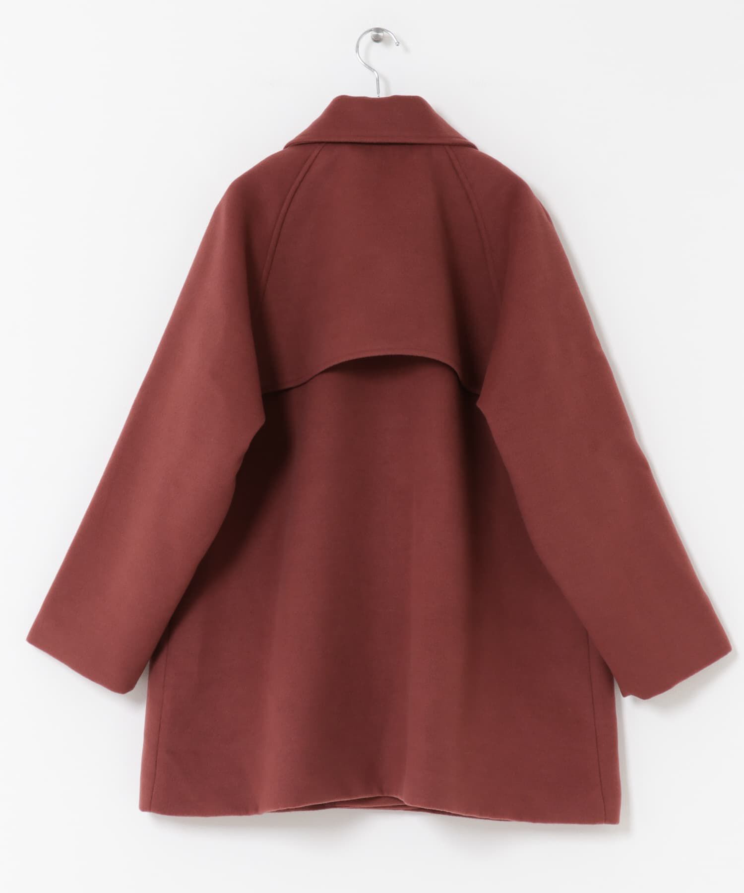 URBAN RESEARCH DOORS「『UR TECH』ミドル丈コート」|ノーカラーコート|