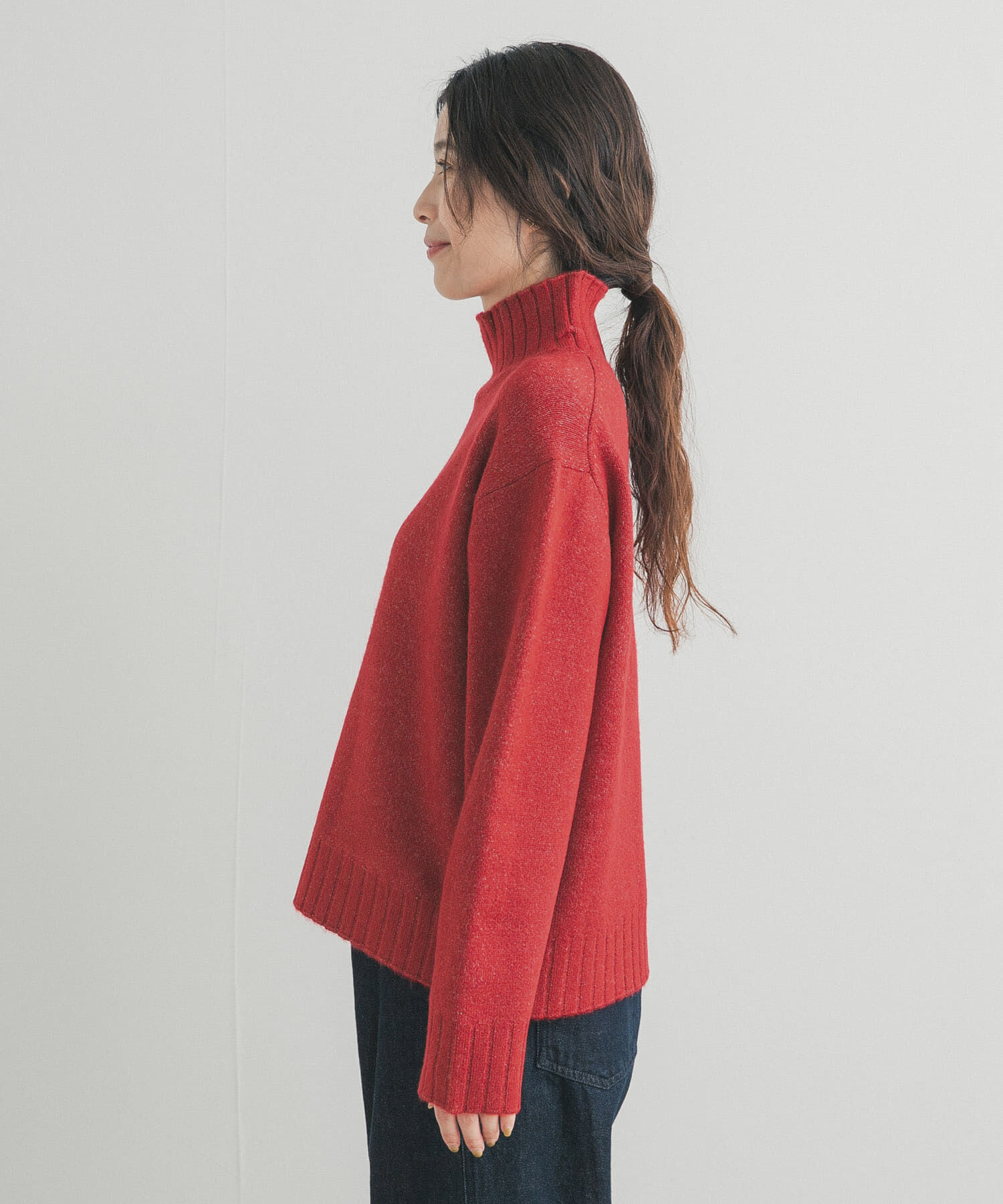 URBAN RESEARCH DOORS「タートルネックニットプルオーバー」|ニット・セーター|