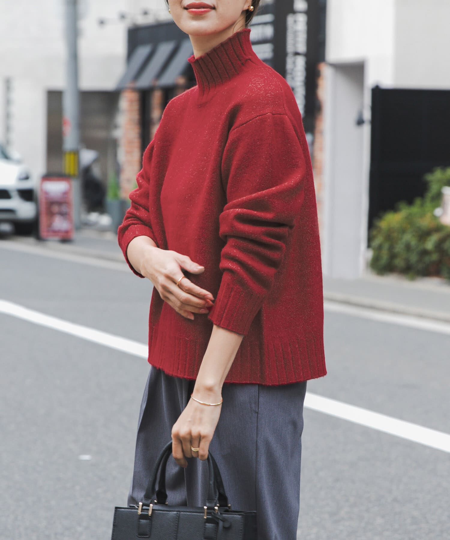 URBAN RESEARCH DOORS「タートルネックニットプルオーバー」|ニット・セーター|