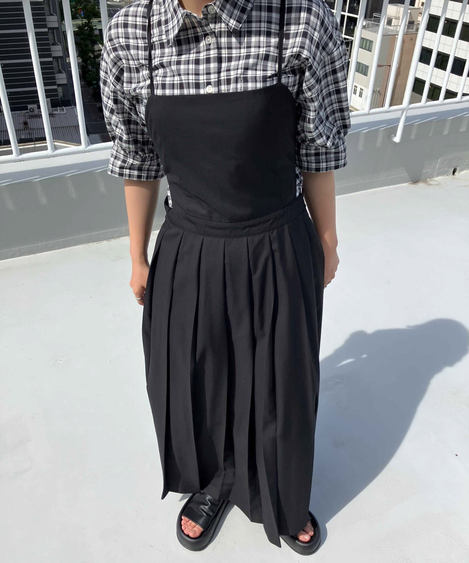  「プリーツキャミワンピース」|ワンピース|