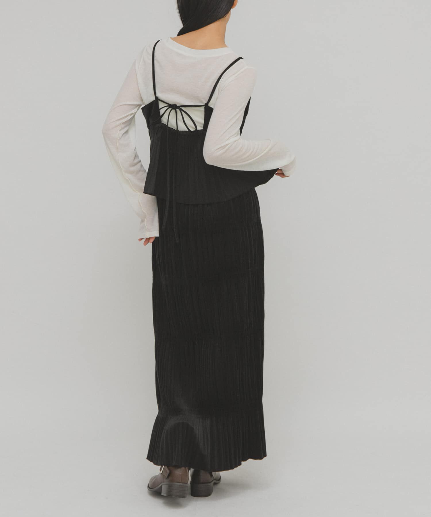  「マジョリカプリーツセパレートワンピース」|ワンピース|