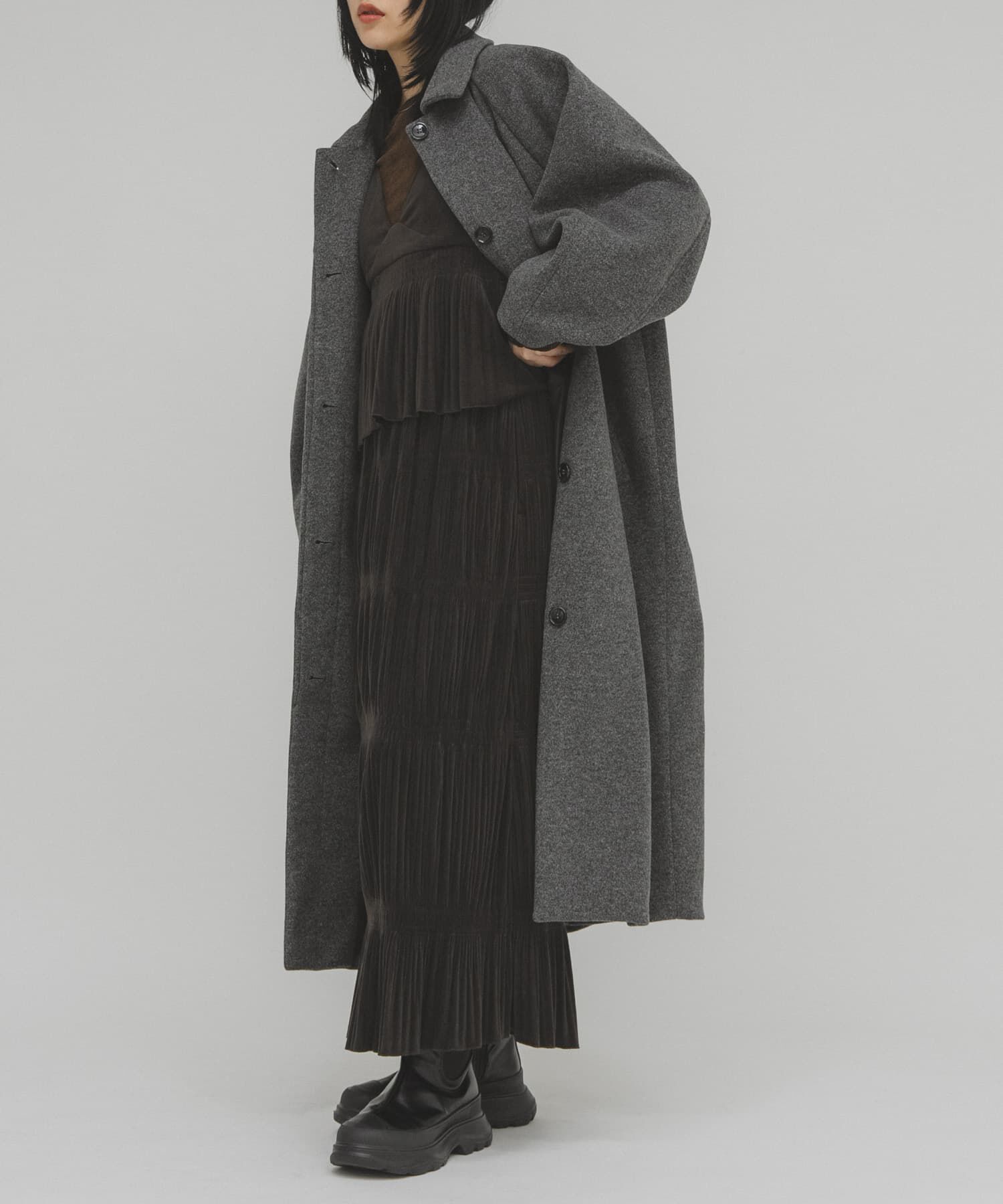  「マジョリカプリーツセパレートワンピース」|ワンピース|