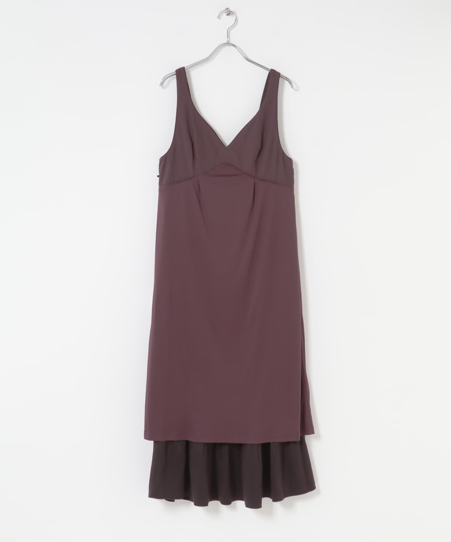  「ピーチスキンプリーツワンピース」|ワンピース|