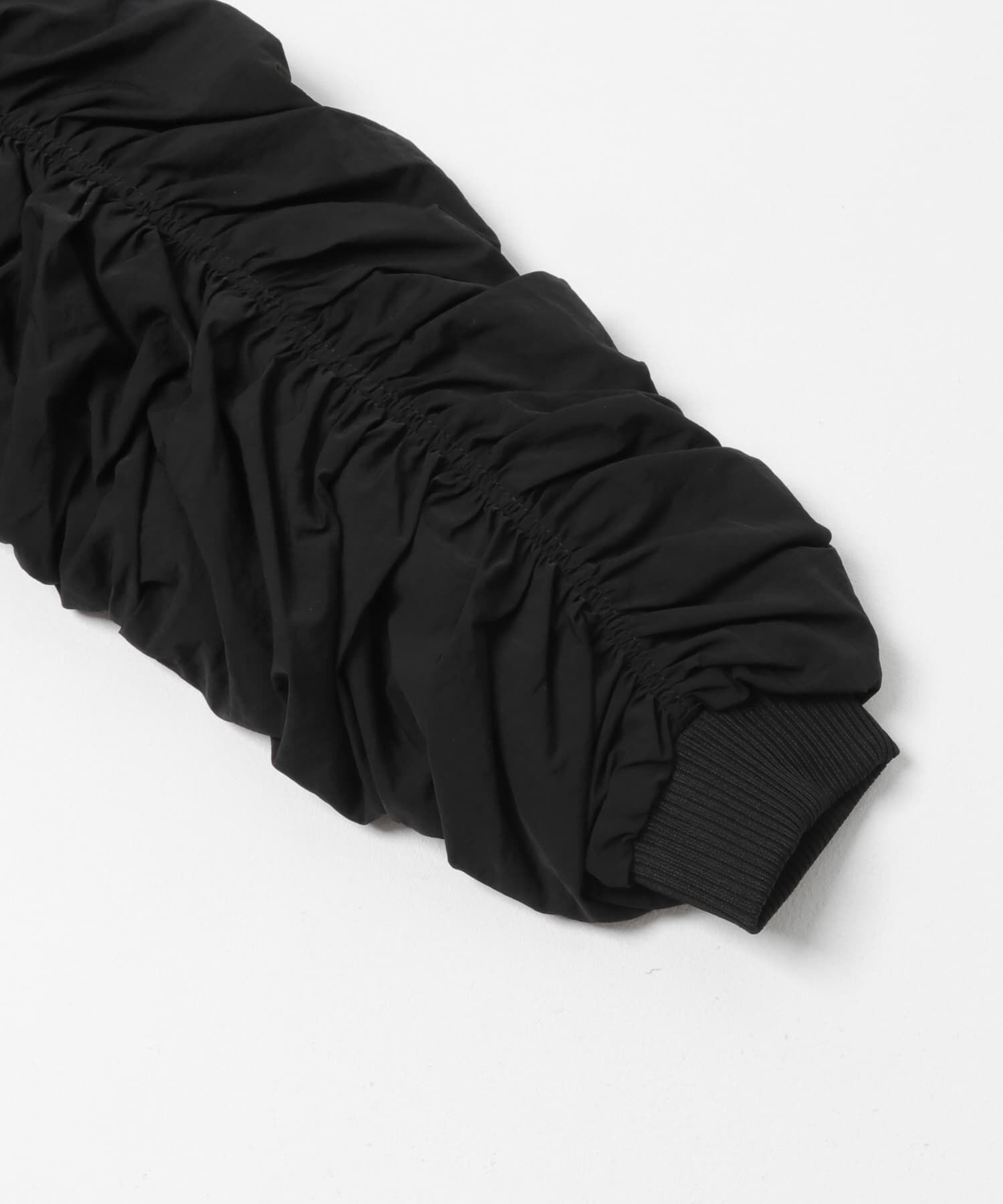  「『WEB/一部店舗限定』BACKシャーリングMA-1」|ノーカラーコート|