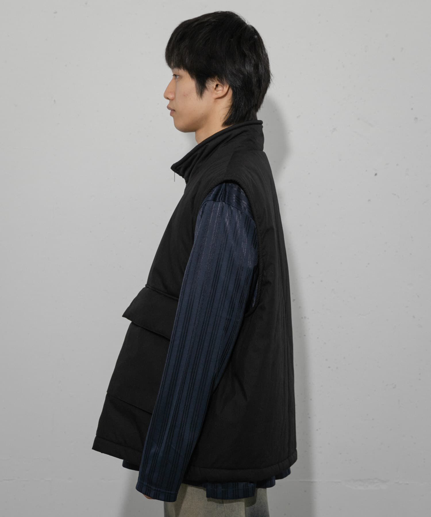 SENSE OF PLACE by URBAN RESEARCH「ダブルポケットトラックベスト」|ダウンベスト・ベスト|