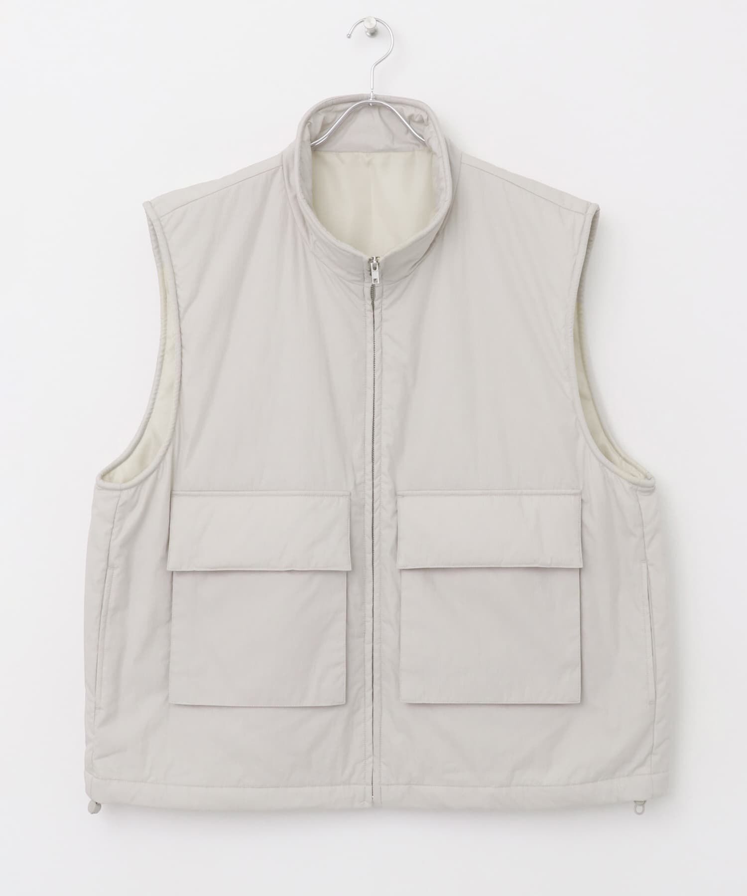 SENSE OF PLACE by URBAN RESEARCH「ダブルポケットトラックベスト」|ダウンベスト・ベスト|