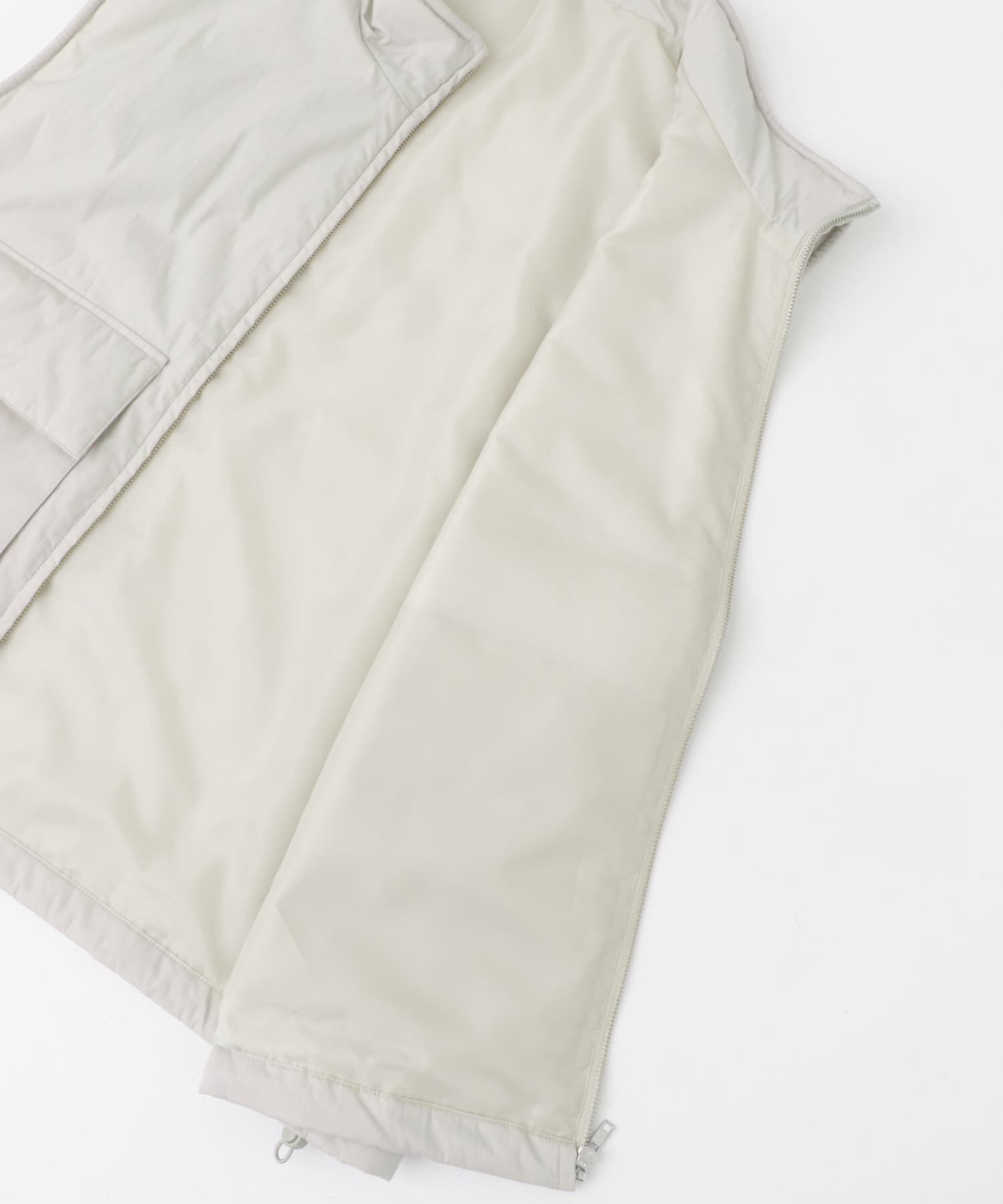 SENSE OF PLACE by URBAN RESEARCH「ダブルポケットトラックベスト」|ダウンベスト・ベスト|