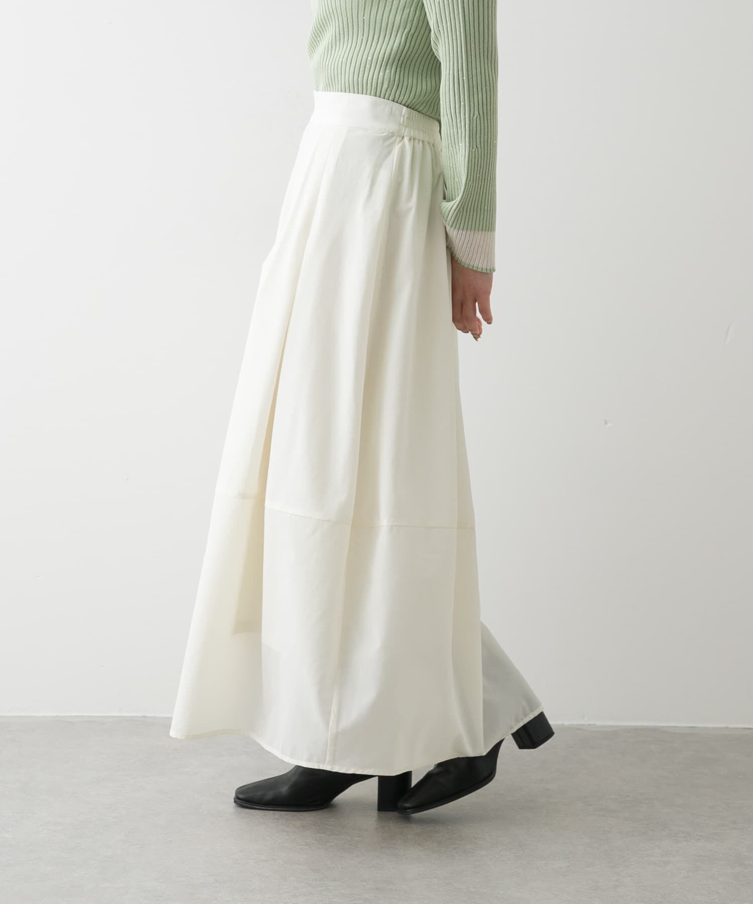 SENSE OF PLACE by URBAN RESEARCH「タックボリュームコクーンスカート」|スカート|