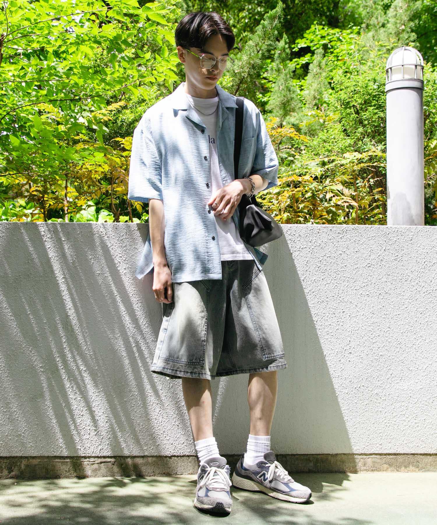 SENSE OF PLACE by URBAN RESEARCH「ダブルニーワイドデニムショーツ」|その他|