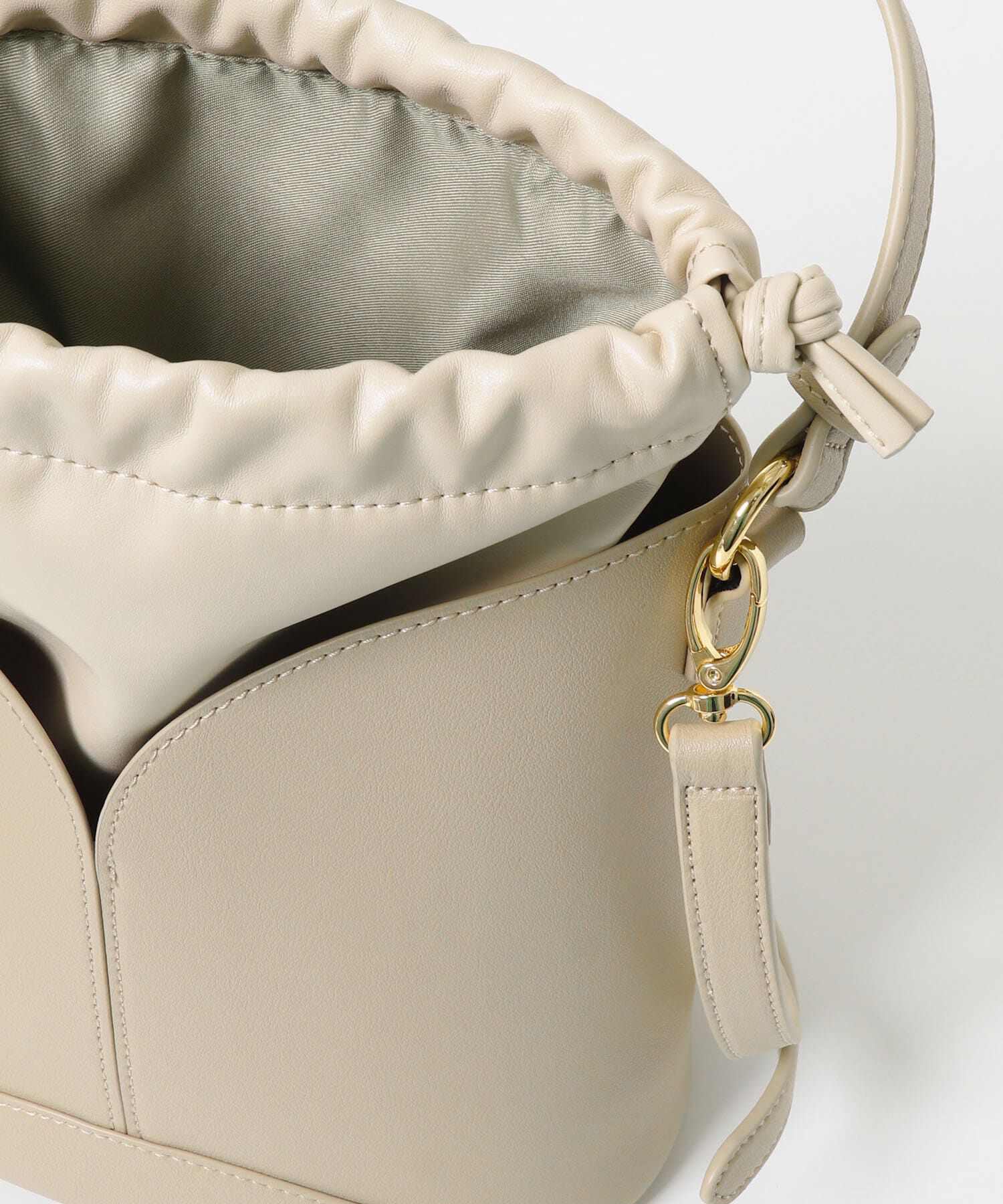 SENSE OF PLACE by URBAN RESEARCH「パネルキンチャクバッグ」|ハンドバッグ|