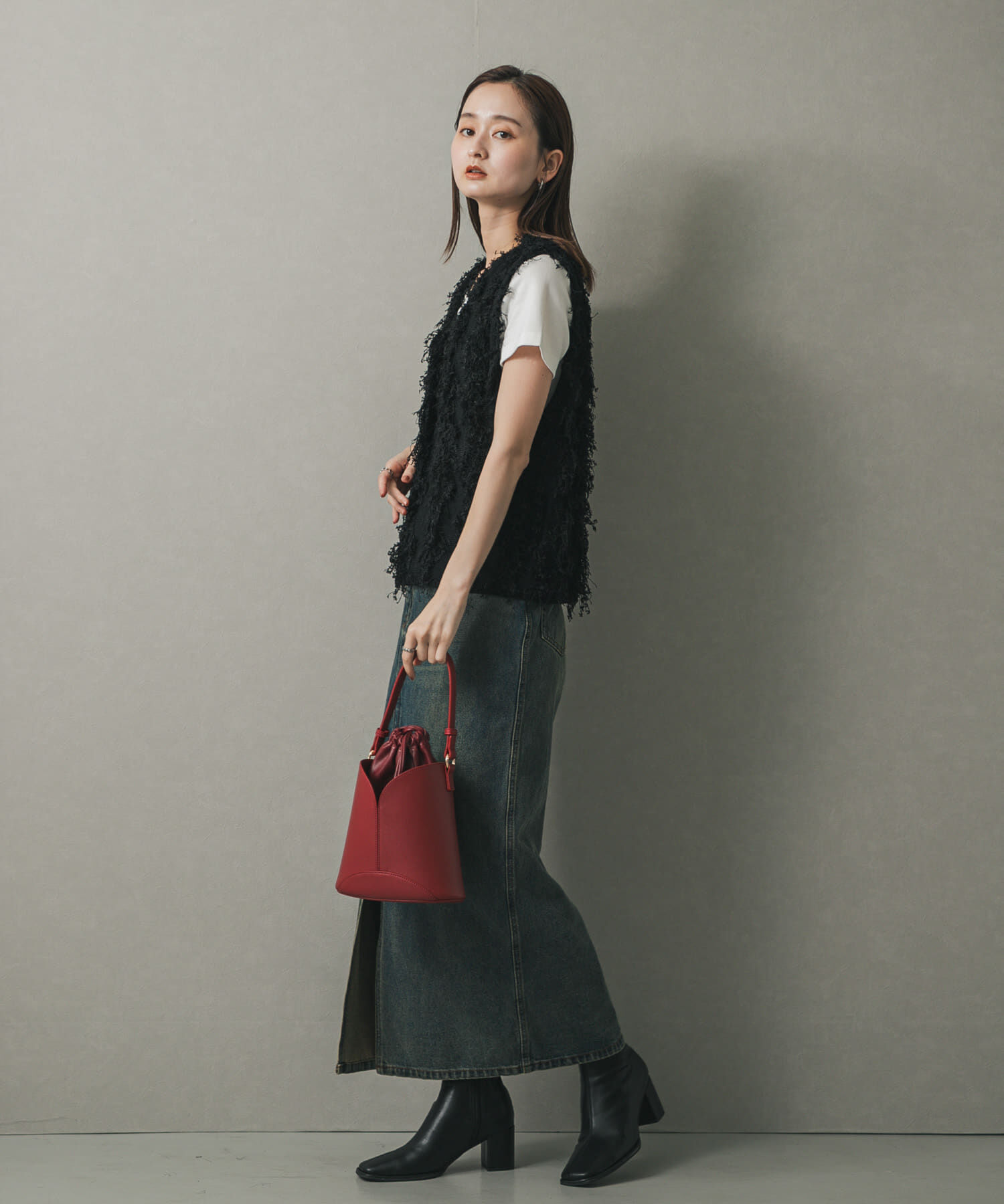 SENSE OF PLACE by URBAN RESEARCH「パネルキンチャクバッグ」|ハンドバッグ|