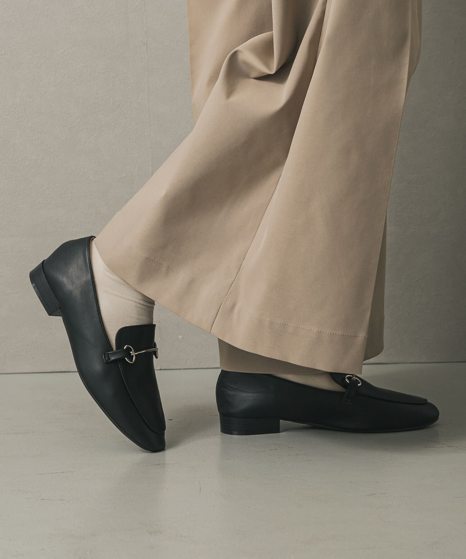 SENSE OF PLACE by URBAN RESEARCH「ビットローファー」|ローファー|ブラック