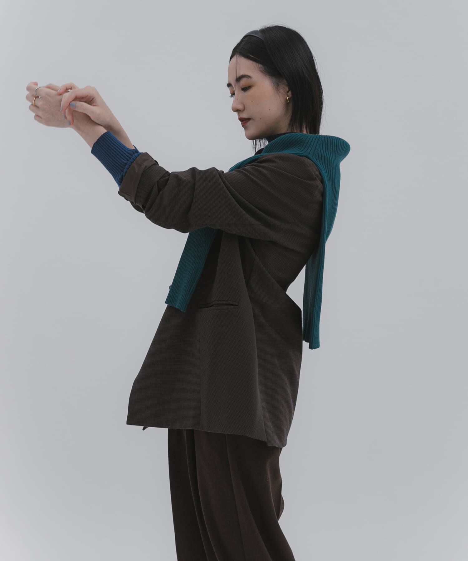 SENSE OF PLACE by URBAN RESEARCH「『一部WEB限定カラー』『毛玉防止』ストレッチリブハイネックセーター」|ニット・セーター|