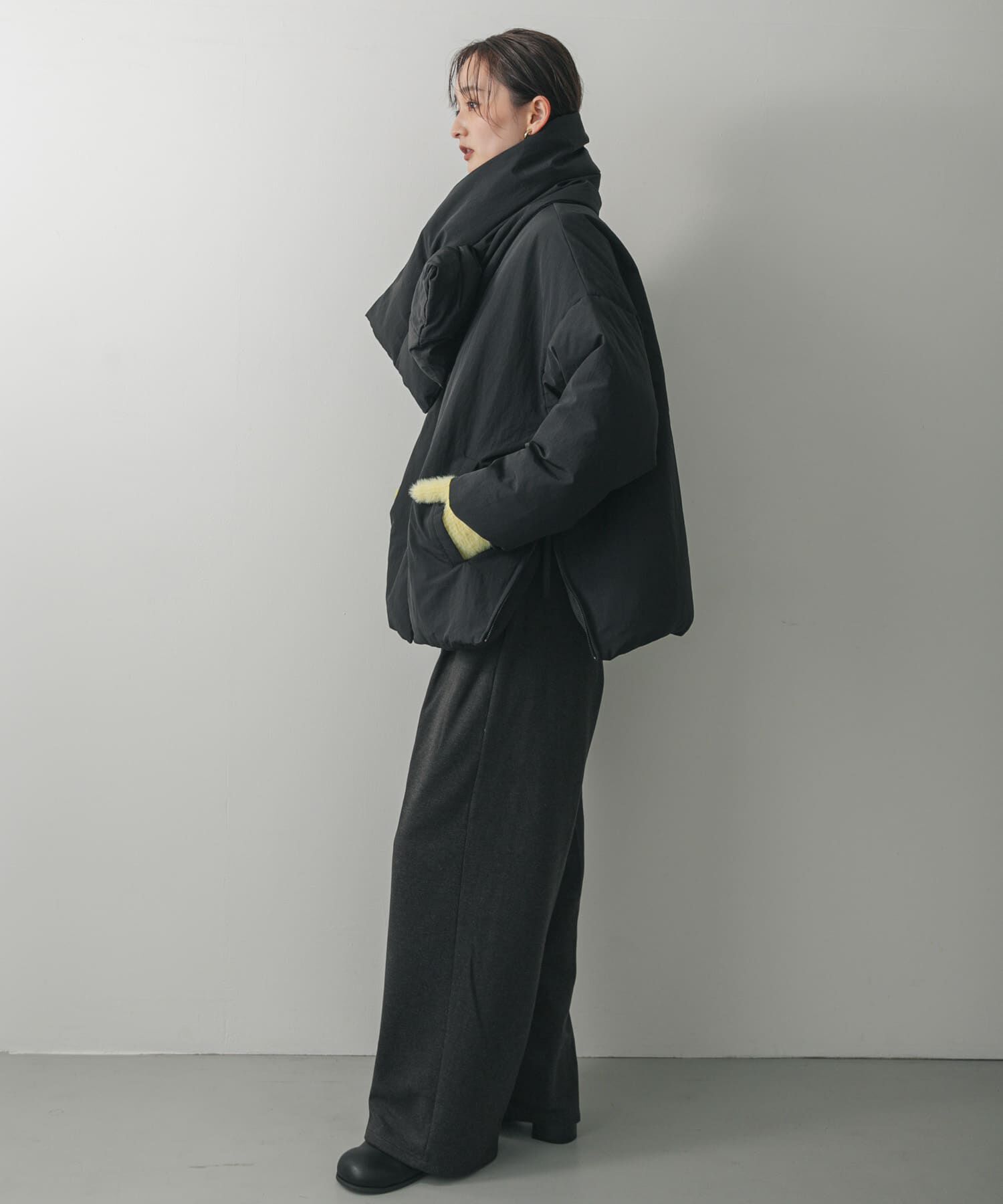 SENSE OF PLACE by URBAN RESEARCH「『WEB/一部店舗限定』マフラーツキシームレスダウン」|ダウン|