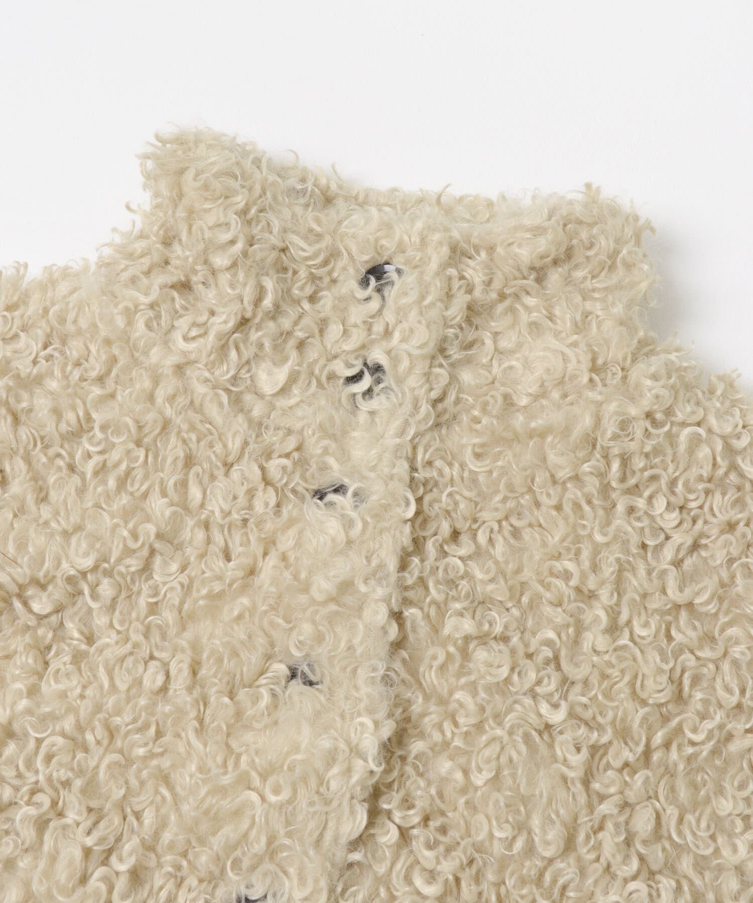 SENSE OF PLACE by URBAN RESEARCH「プードルファーミドルジャケット」|ノーカラーコート|