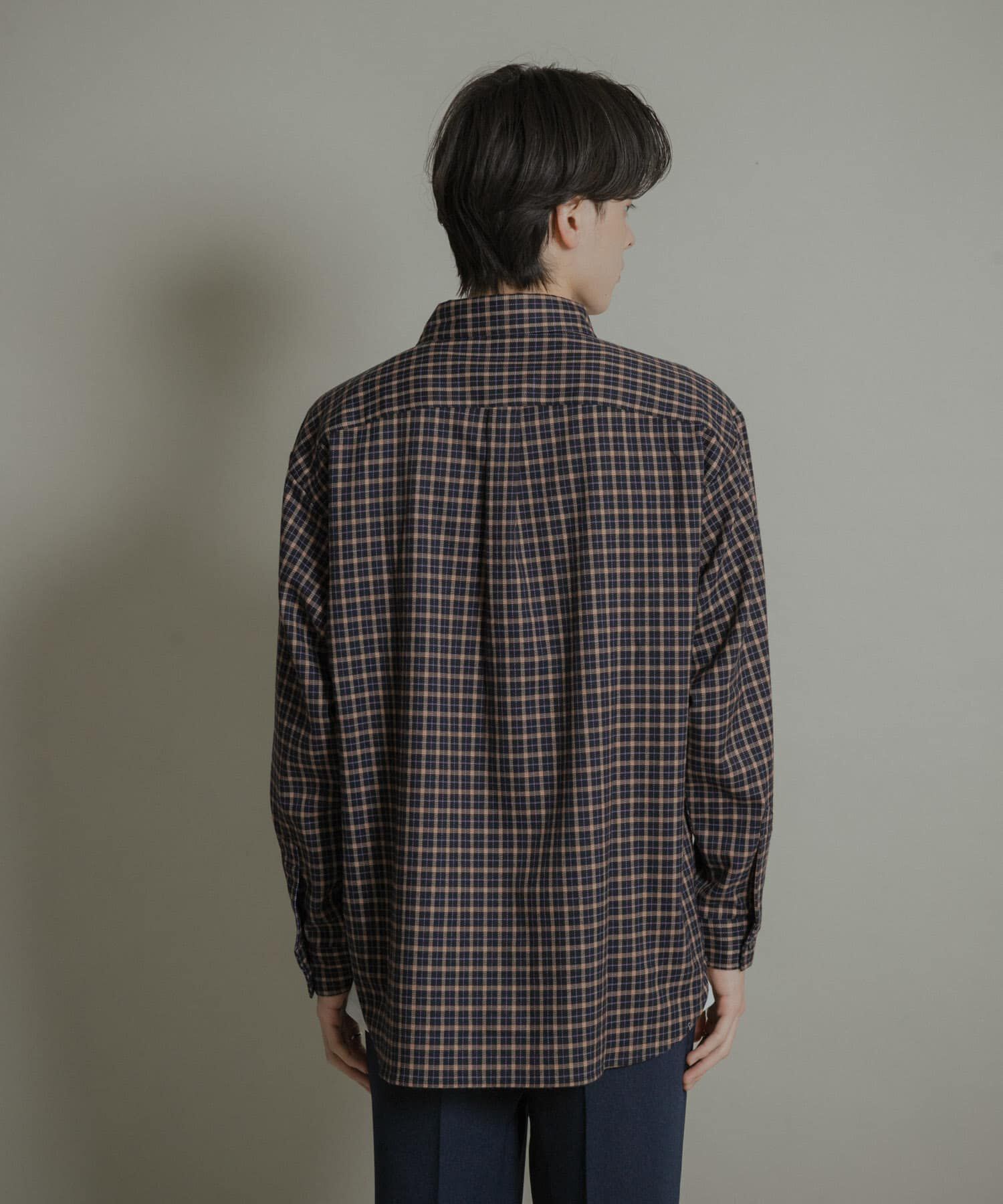 SENSE OF PLACE by URBAN RESEARCH「ニュアンスチェックロングスリーブネルシャツ」|シャツ・ブラウス|