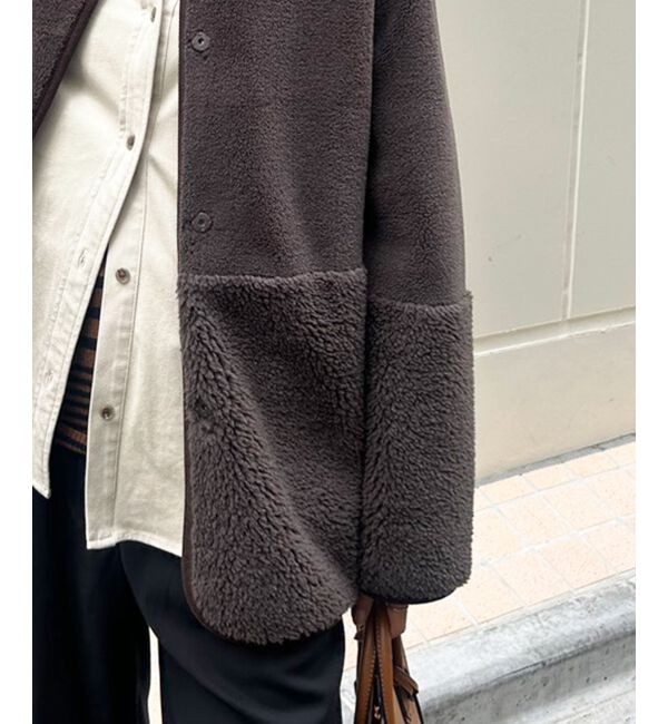  「リバーシブルフェイクムートンコート」|その他|