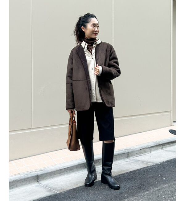  「リバーシブルフェイクムートンコート」|その他|