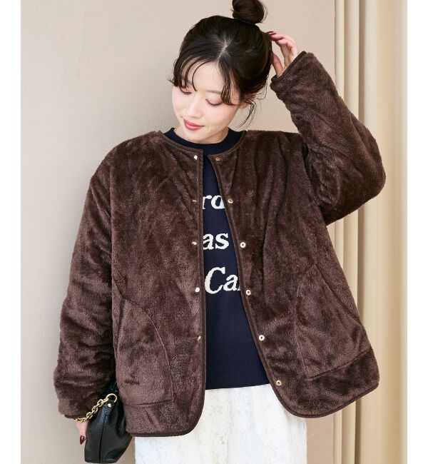  「《WEB・一部店舗限定》AL リバーシブルキルティングブルゾン」|ブルゾン・スタジャン|