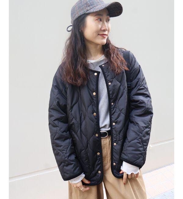  「《WEB・一部店舗限定》AL リバーシブルキルティングブルゾン」|ブルゾン・スタジャン|ブラック