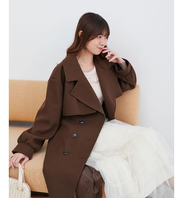  「レディロングチェスターコート」|チェスターコート|