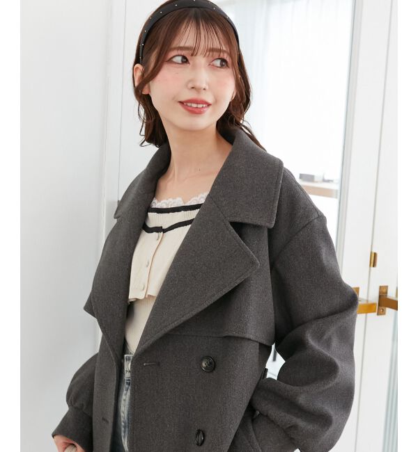  「レディロングチェスターコート」|チェスターコート|