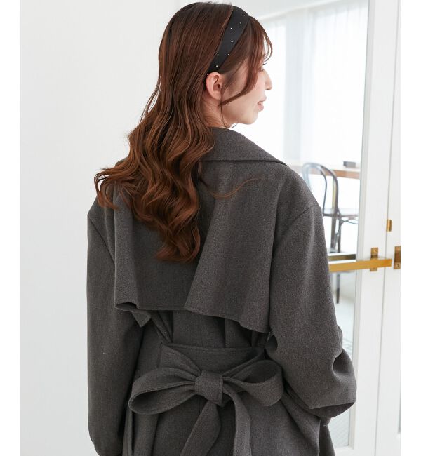  「レディロングチェスターコート」|チェスターコート|