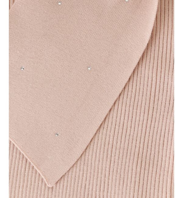  「ビジューリボンオフショルニット」|ニット・セーター|