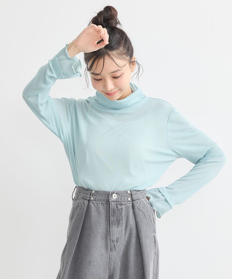 earth music&ecology「シアードッキングタートルプルオーバー」|Tシャツ・カットソー|