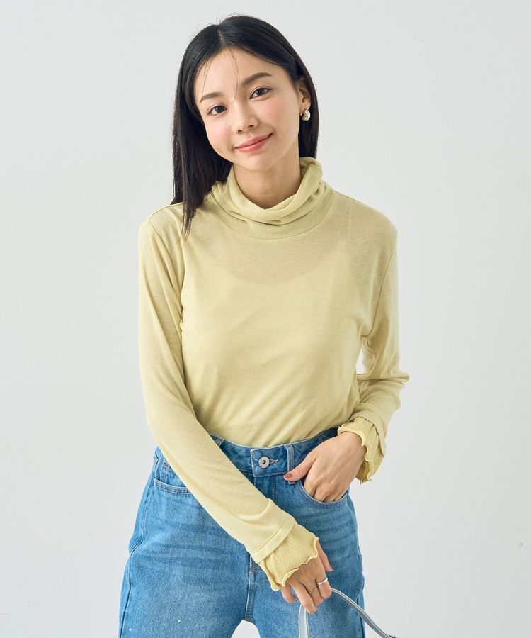 earth music&ecology「シアードッキングタートルプルオーバー」|Tシャツ・カットソー|