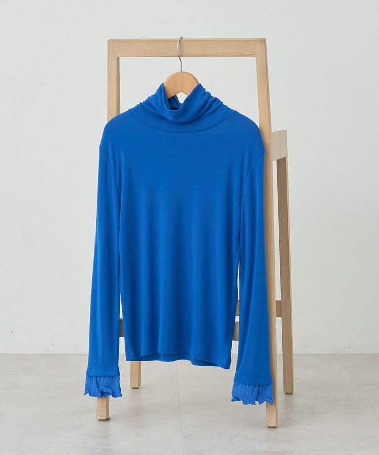 earth music&ecology「シアードッキングタートルプルオーバー」|Tシャツ・カットソー|Blue