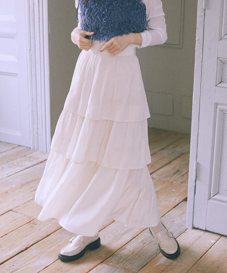 earth music&ecology「ティアードスカート」|スカート|