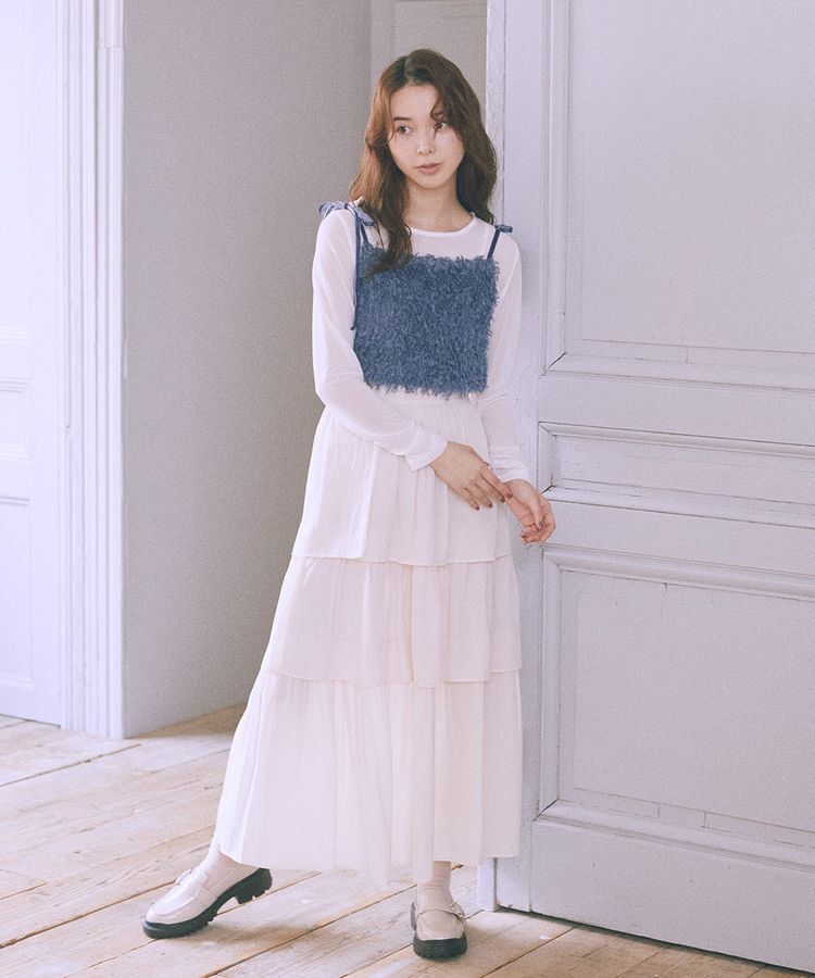 earth music&ecology「ティアードスカート」|スカート|