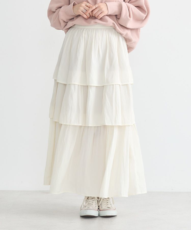 earth music&ecology「ティアードスカート」|スカート|