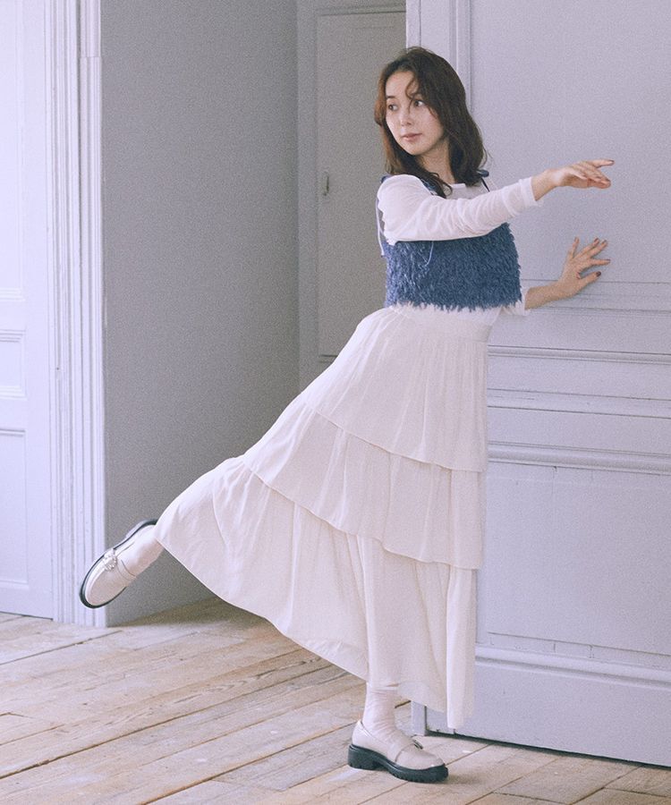 earth music&ecology「ティアードスカート」|スカート|