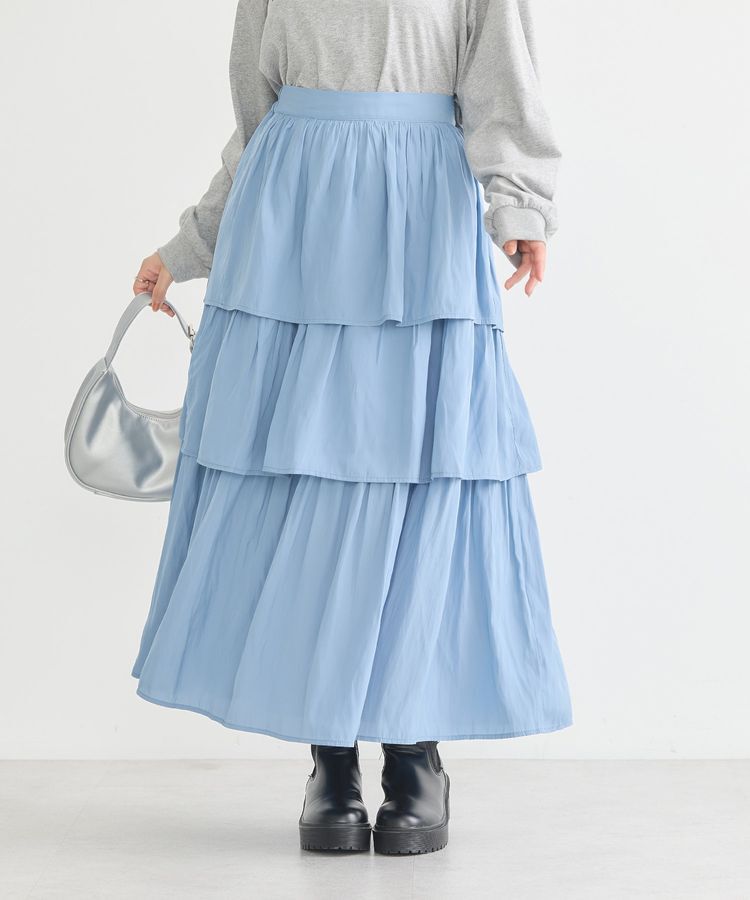 earth music&ecology「ティアードスカート」|スカート|