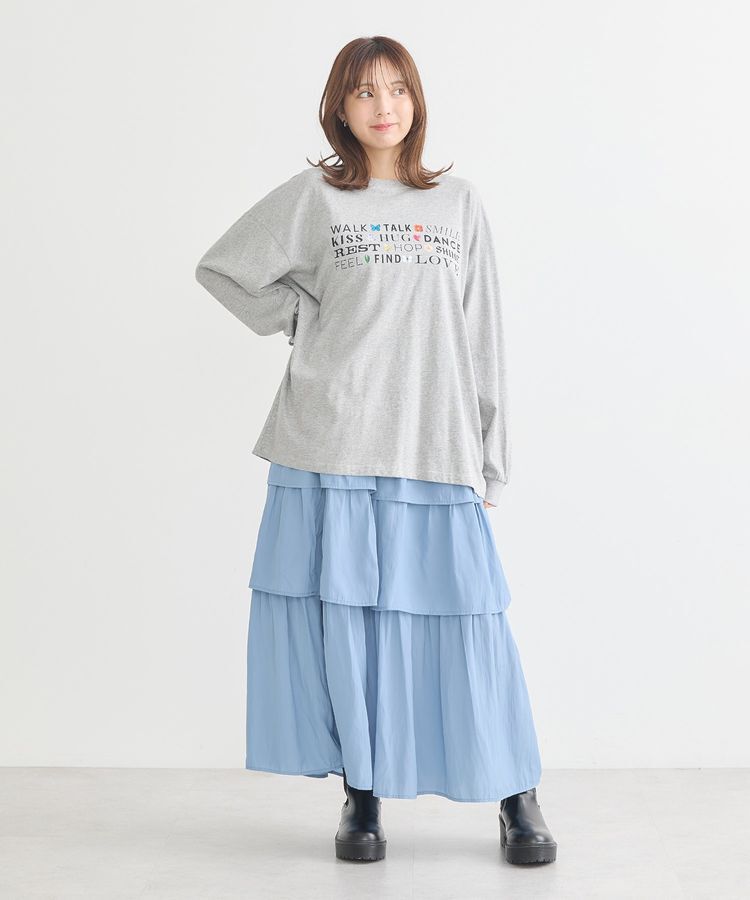earth music&ecology「ティアードスカート」|スカート|